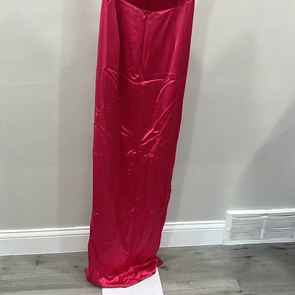 SAU LEE Priyanka Dress in Hot Pink - Picture 11 of 14